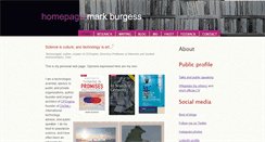 Desktop Screenshot of markburgess.org